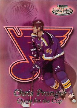 1999-00 Topps Gold Label - Quest for the Cup #QC6 Chris Pronger Front