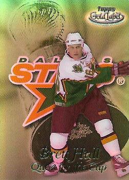 1999-00 Topps Gold Label - Quest for the Cup #QC9 Brett Hull Front