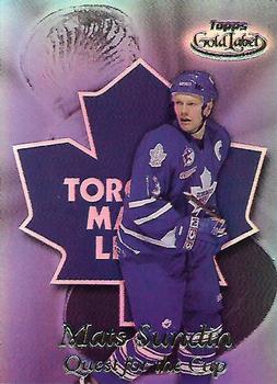 1999-00 Topps Gold Label - Quest for the Cup #QC10 Mats Sundin Front