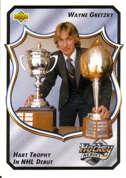 1992-93 Upper Deck - Hockey Heroes: Wayne Gretzky #12 Wayne Gretzky Front