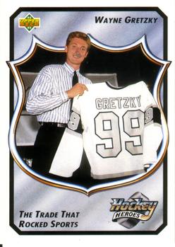 1992-93 Upper Deck - Hockey Heroes: Wayne Gretzky #15 Wayne Gretzky Front