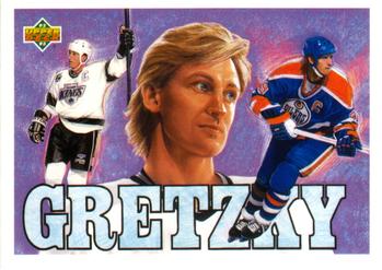 1992-93 Upper Deck - Hockey Heroes: Wayne Gretzky #18 Wayne Gretzky Front