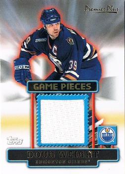 1999-00 Topps Premier Plus - Game Pieces #GP-DW Doug Weight Front