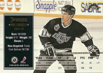 1993-94 Donruss #155 Mike Donnelly Back
