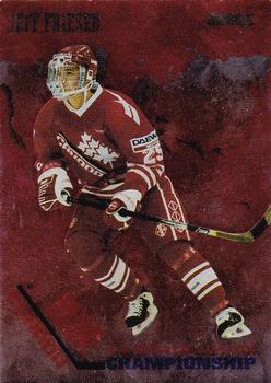1993-94 Donruss - 1994 World Junior Championship Canada #CAN 11 Jeff Friesen Front