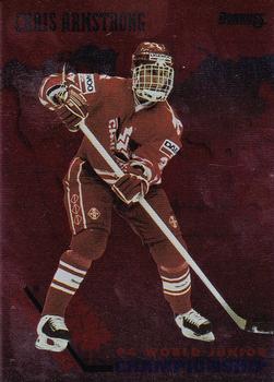 1993-94 Donruss - 1994 World Junior Championship Canada #CAN 2 Chris Armstrong Front