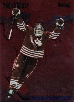 1993-94 Donruss - 1994 World Junior Championship Canada #CAN 15 Todd Harvey Front