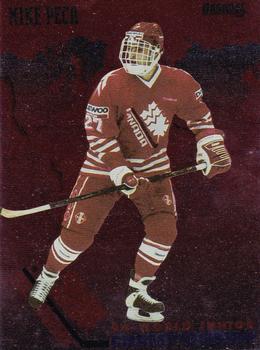 1993-94 Donruss - 1994 World Junior Championship Canada #CAN 18 Mike Peca Front