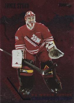 1993-94 Donruss - 1994 World Junior Championship Canada #CAN 20 Jamie Storr Front