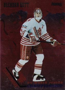 1993-94 Donruss - 1994 World Junior Championship Canada #CAN 22 Brendan Witt Front