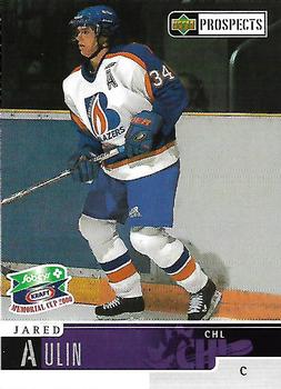 1999-00 Upper Deck Sobeys Kraft Memorial Cup #13 Jared Aulin Front