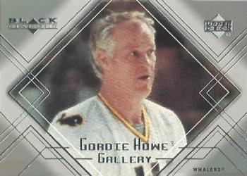 1999-00 Upper Deck Black Diamond - Gordie Howe Gallery #GH9 Gordie Howe Front