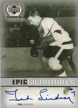 1999-00 Upper Deck Century Legends - Epic Signatures #TL Ted Lindsay Front