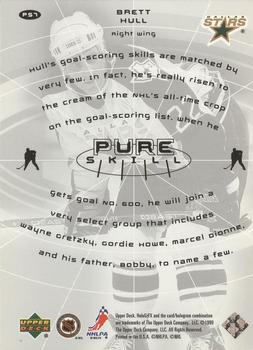 1999-00 Upper Deck HoloGrFX - Pure Skill #PS7 Brett Hull Back