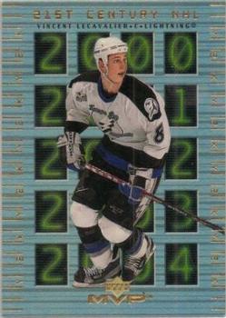 1999-00 Upper Deck MVP - 21st Century NHL #21st-5 Vincent Lecavalier Front
