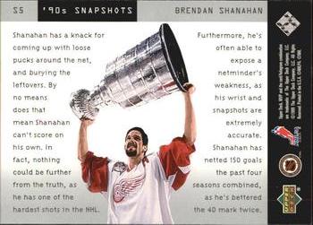 1999-00 Upper Deck MVP - 90's Snapshots #S5 Brendan Shanahan Back