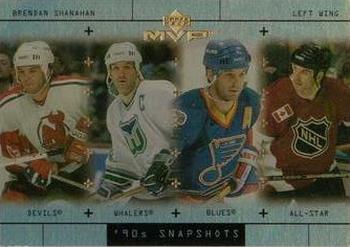 1999-00 Upper Deck MVP - 90's Snapshots #S5 Brendan Shanahan Front