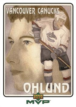 1999-00 Upper Deck MVP - Draw Your Own Card #W22 Mattias Ohlund Front