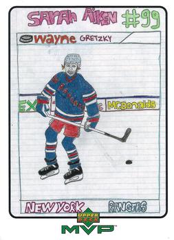 1999-00 Upper Deck MVP - Draw Your Own Card #W41 Wayne Gretzky Front