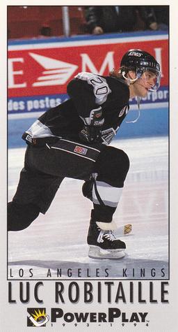 1993-94 Fleer PowerPlay #120 Luc Robitaille Front