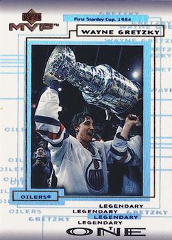 1999-00 Upper Deck MVP - Legendary One #LO3 Wayne Gretzky Front