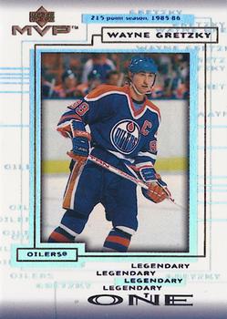 1999-00 Upper Deck MVP - Legendary One #LO5 Wayne Gretzky Front