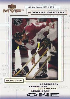 1999-00 Upper Deck MVP - Legendary One #LO8 Wayne Gretzky Front