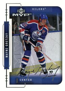 1999-00 Upper Deck MVP - Silver Script #1 Wayne Gretzky Front