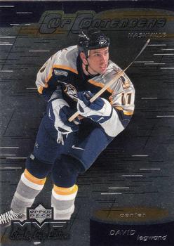 1999-00 Upper Deck MVP Stanley Cup Edition - Cup Contenders #CC5 David Legwand Front