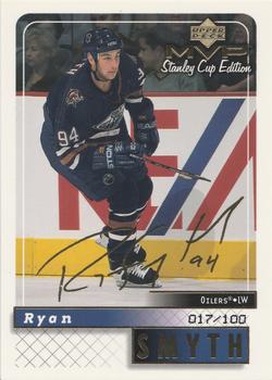 1999-00 Upper Deck MVP Stanley Cup Edition - Gold Script #74 Ryan Smyth Front