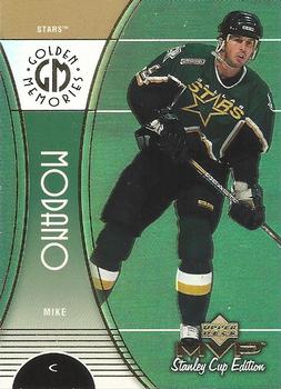 1999-00 Upper Deck MVP Stanley Cup Edition - Golden Memories #GM4 Mike Modano Front