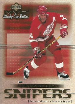 1999-00 Upper Deck MVP Stanley Cup Edition - Second Season Snipers #SS4 Brendan Shanahan Front