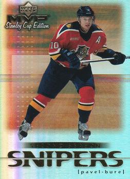 1999-00 Upper Deck MVP Stanley Cup Edition - Second Season Snipers #SS5 Pavel Bure Front