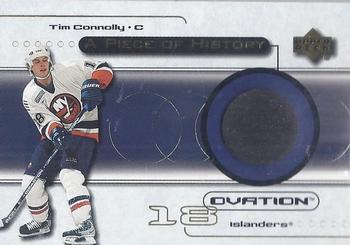 1999-00 Upper Deck Ovation - A Piece of History #POH-TC Tim Connolly Front