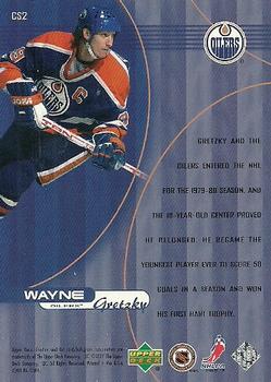 1999-00 Upper Deck Ovation - Center Stage #CS2 Wayne Gretzky Back