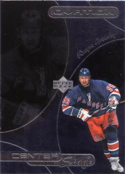 1999-00 Upper Deck Ovation - Center Stage #CS5 Wayne Gretzky Front