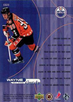 1999-00 Upper Deck Ovation - Center Stage #CS23 Wayne Gretzky Back
