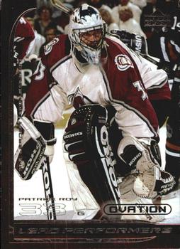 1999-00 Upper Deck Ovation - Lead Performers #LP20 Patrick Roy Front