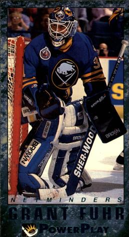 1993-94 Fleer PowerPlay - Netminders #3 Grant Fuhr Front