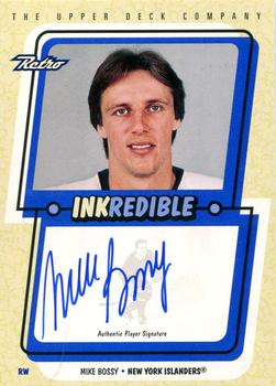 1999-00 Upper Deck Retro - Inkredible #MB Mike Bossy Front