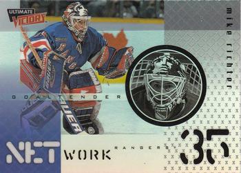 1999-00 Upper Deck Ultimate Victory - Net Work #NW5 Mike Richter Front
