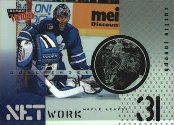 1999-00 Upper Deck Ultimate Victory - Net Work #NW8 Curtis Joseph Front