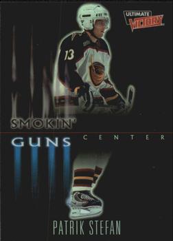 1999-00 Upper Deck Ultimate Victory - Smokin Guns #SG-8 Patrik Stefan Front