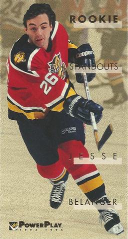 1993-94 Fleer PowerPlay - Rookie Standouts #2 Jesse Belanger Front