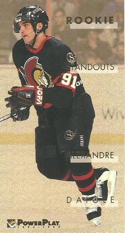 1993-94 Fleer PowerPlay - Rookie Standouts #3 Alexandre Daigle Front