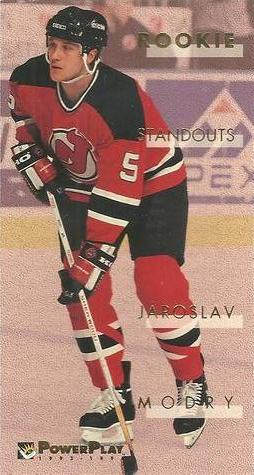 1993-94 Fleer PowerPlay - Rookie Standouts #7 Jaroslav Modry Front