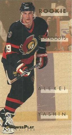1993-94 Fleer PowerPlay - Rookie Standouts #16 Alexei Yashin Front
