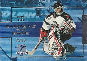 1999-00 Upper Deck Wayne Gretzky - Changing The Game #CG-5 Dominik Hasek Front