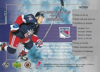 1999-00 Upper Deck Wayne Gretzky - Changing The Game #CG-7 Theoren Fleury Back