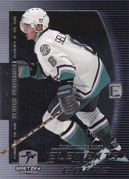 1999-00 Upper Deck Wayne Gretzky - Elements of the Game #EG-1 Teemu Selanne Front